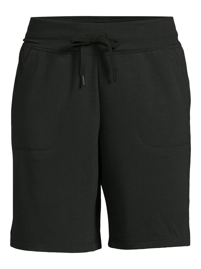 Athletic Works Women's Bermuda Shorts, 100% Polyester