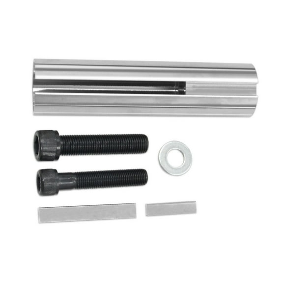 Zeiwohndc Adapter Extended 1in to 1 1/8in Engine Pulley Crank Shaft Sleeve Adapter