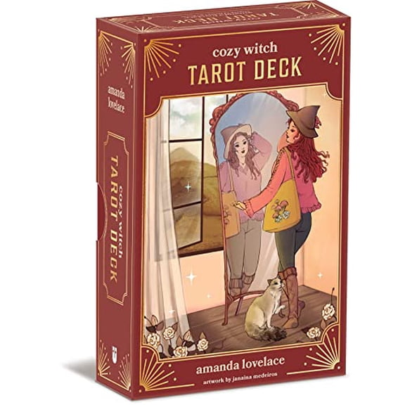 Pre-Owned Cozy Witch Tarot Deck and Guidebook (Misc.) 152487129X 9781524871291