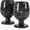 Black, variant on Radicaln Marble Wine Glasses Set of 2 Handmade Black 5 inch Drinking Glasses For Dining Table Decor, Ideal Red and White Wine Glassware For Home Bar