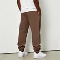 thumbnail image 5 of Active Athletic Casual Jogger Running Sweatpants for Men Wide Leg Elastic Drawstring Waist Pants Casual Joggers Athletic Fall Clothes, 5 of 7