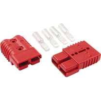 Allstar Performance ALL76322 Battery Cable Connector (Quick Connect Plug) - 2 Gauge - 175Amp - Plastic - Red - Kit