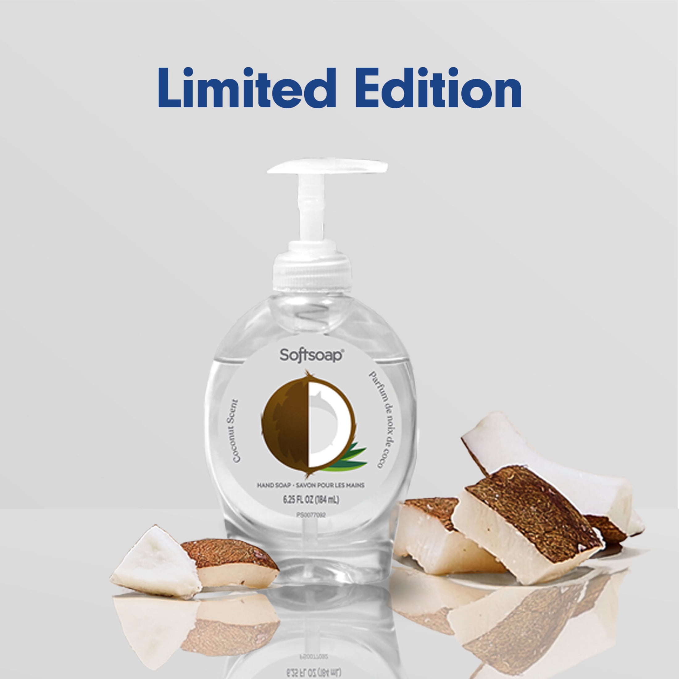 Softsoap Limited Edition Liquid Hand Soap, Coconut Scent, 6.25 fl oz Pump Bottle