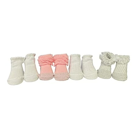 

Edgehill Collection Infant Girl s 4-Pair Booties XS Shoe Size 1-2