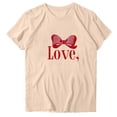 thumbnail image 4 of RXMEKW Chemises à Manches Courtes pour Femmes, T-Shirts Décontractés Imprimés à Col Rond pour Femmes, 4 of 9