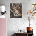 thumbnail image 3 of KLL Serene Kitten Kingdom Print Canvas Wall Art, Canvas Painting Prints Canvas Art Wall Decor Home Decoration for Living Room Bedroom Office, 3 of 6