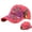 Red, variant on Trucker Hats Womens Hat Trendy Creativity Flowers Butterfly Sequins Embroidered Baseball Cap