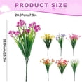 thumbnail image 3 of Artificial Baby'S Breath Flowers Pink Gypsophila Outdoor Decor, Realistic Artificial Flower for Indoor Outdoor Decoration, Fade-Resistant, Easy Maintenance, White, 3 of 9