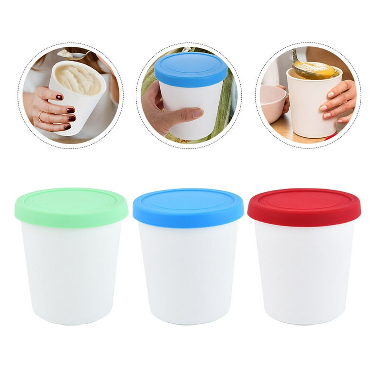 New Trend Product Reusable Ice Cream Containers Metal Wholesale Ice Cream  Can Cooler