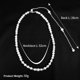 thumbnail image 5 of Gold Pearl Necklace For Women Dainty Multilayer Sexy Body Jewelry Chain Party Festival Pendant Chest Chain Jewelry Gifts, 5 of 5