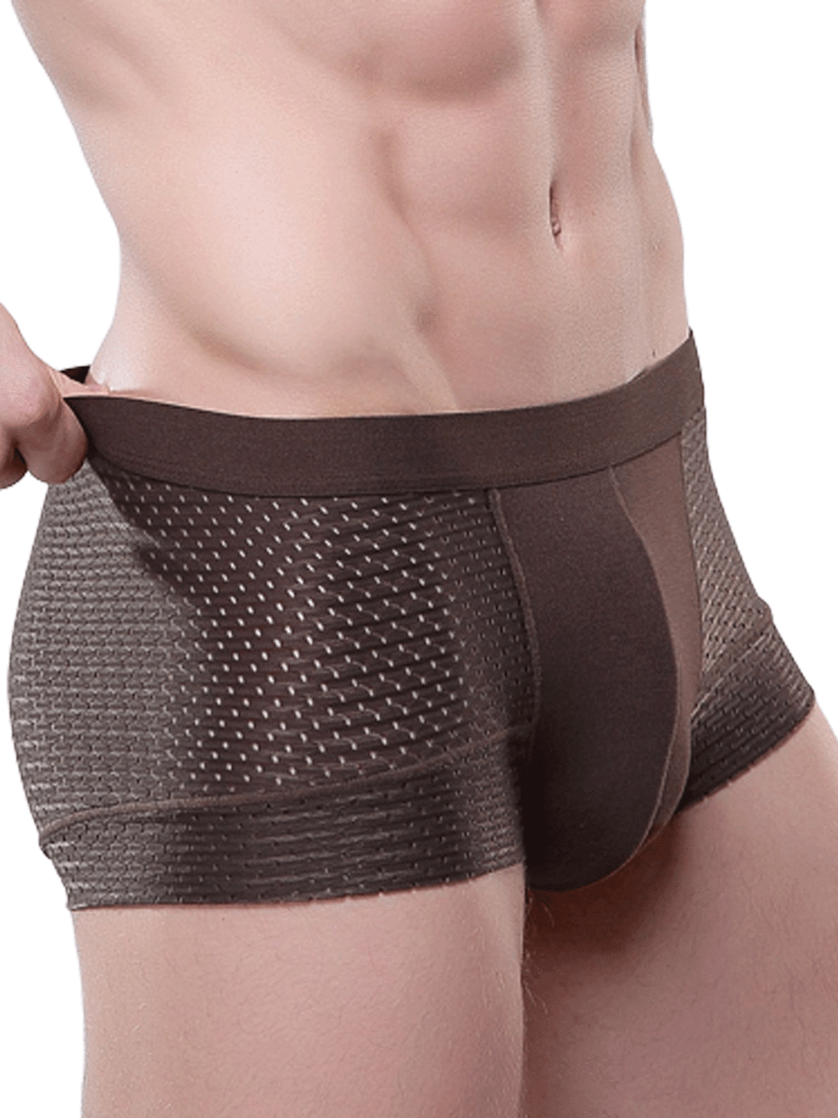Lookatool/® Mens Boxer Briefs Shorts Bulge Pouch Soft Underpants Underwear