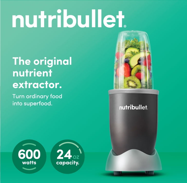nutribullet 600 Watt 24 Cup Personal Blender - Walmart.com