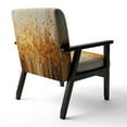 thumbnail image 5 of Designart "Golden Radiance II" Upholstered Abstract Landscape Accent Chair and Modern & Contemporary Arm Chair - Multiple Color & Pattern, 5 of 7