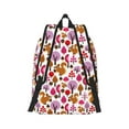 thumbnail image 3 of Balery Squirrel In The Forest Vintage Canvas Backpack for Men and Women - Large Capacity, Durable Travel Laptop Bag for School, Work, Hiking, and Outdoor Activities, 3 of 7