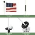 thumbnail image 5 of WATSY Golf Flagstick Practice Mini Putting Green Flags, 5 of 5
