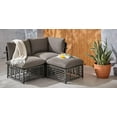 thumbnail image 1 of HOMETRENDS Deco Sol 3-Piece Patio Modular Sectional Set - Grey, 1 of 9