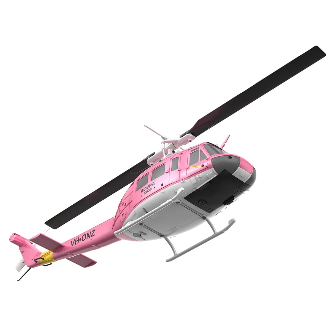 RC ERA C032 UH-1 Huey 1/48 Scale RC Helicopter for Adults, 6CH 2.4G Gyro Stabilized Aircraft with Fly Upside Down 3D Rolling & Altitude Brushless Motor -RTF/2 Battery