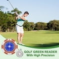 thumbnail image 6 of Uxcell Golf Green Reader, Mini Golf Ball Marker for Putting Green with High Precision Green Reading, Blue Brown, 6 of 6