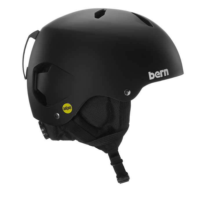 Bern youth snow helmet with mips brain protection Clearance