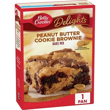 Betty Crocker Premium Brownie Mix, Peanut Butter, 17.2 oz