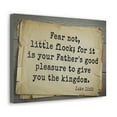 thumbnail image 2 of Scripture Walls Give You The Kingdom Luke 12:32 Bible Verse Canvas Christian Wall Art Bible Verse Print Ready To Hang Unframed, 2 of 18