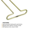 thumbnail image 4 of 10.24 Inch Wine Glass Holder, Stainless Steel Wine Glass Rack, Bronze, 4pack, 4 of 7