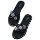 thumbnail image 2 of Amzcrzy Zapatos de mujer,Zapatos de mujer,Zapatillas de mujer, Zapatillas de verano con punta redonda para mujer, sandalias de playa con flores a la moda, chanclas planas informales Sandalias Mujer Z, 2 of 4