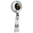 thumbnail image 2 of Scales Of Justice Legal Lawyer Retractable Reel Chrome Badge ID Card Holder Clip, 2 of 4