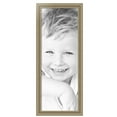 thumbnail image 2 of ArtToFrames 15" x 41" Silver Picture Frame, 15x41 inch Silver MDF Poster Frame (WOM-4445), 2 of 7