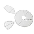 thumbnail image 2 of Kit de Couture Creux en Forme Spéciale 3 Pcs, Gabarit de Patchwork DIY, 2 of 2