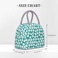 thumbnail image 2 of Disketp Green Baseball Bolsa Térmica para Almuerzo, Lonchera con Abertura Amplia y Gran Capacidad, Organizador Reutilizable para Mujeres, Hombres y Adultos, 2 of 6