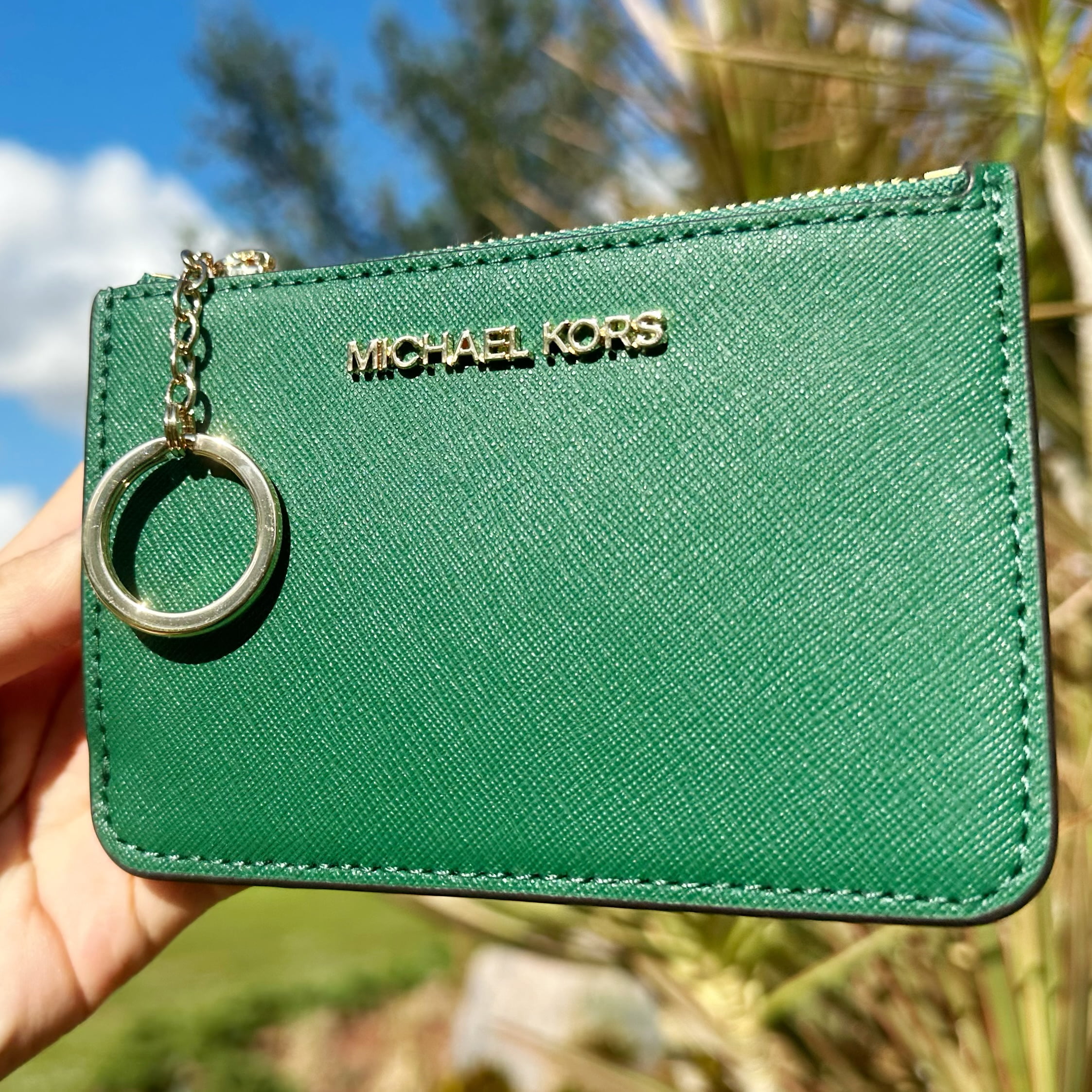 Michael kors coin pouch sale