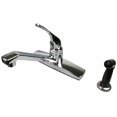 thumbnail image 1 of Ultra Faucets UF08015 Single Handle Chrome Non-Metallic Series Kitchen Faucet Wi, 1 of 1