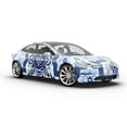 thumbnail image 6 of Rwraps Azulejo Tile Snowflakes Matte Vinyl Film Wrap 59in x 21ft Vinyl Vehicle Car Film Sheet Roll, 6 of 9