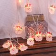 thumbnail image 4 of Santa Claus Snowman Elk Garland Lights String Christmas Decorations 2024 For Hom, 4 of 4