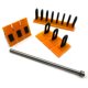 thumbnail image 5 of 2X Kit de Herramientas de Reparación de Abolladuras Sin Pintura para Coche Pestañas de Pegamento Extractor de Abolladuras Lengüetas de Extracción de Abolladuras Sin Pintura, 5 of 5
