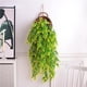 thumbnail image 2 of 3 plantas colgantes artificiales de 3.6 pies de hiedra falsa para colgar en la pared, hojas verdes de hiedra falsa, decoración de habitación, jardín, boda, fiesta, interior (cesta no incluid, 2 of 5
