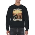 thumbnail image 2 of Desert Escape Graphic Men's Black Sweatshirt, 2 of 3