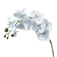 thumbnail image 2 of 9 Head Light Blue Orchids Artificial Flowers 27'' Long Branch Artificial Orchids That Look Real Faux Orchid Stems Lifelike Fake Silk Orchid Flowers for Vase Table Centerpieces Wedding Room Home Decor, 2 of 6