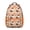 Orange, variant on Waterproof Backpack for Teens - Snowy Owl Design with Spinal Support & Organized Storage Compartments