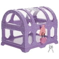 thumbnail image 2 of MasteelfCA Plastic Pirate Box Toy Treasure Chest Box Small Pirate Treasure Chest Party Favor, 2 of 8