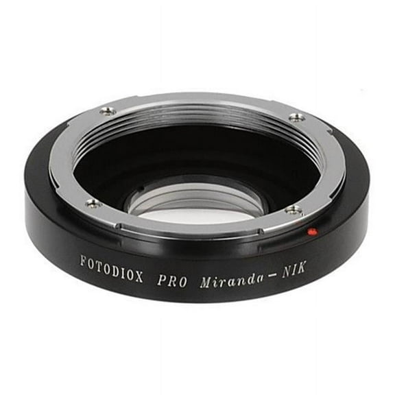Fotodiox MIR-NikF-Pro Pro Lens Mount Adapter - Miranda SLR Lens To Nikon F Mount SLR Camera Body
