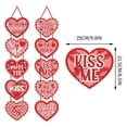 thumbnail image 3 of Hxlazmoo 2025 Valentine's Day Heart Door Hanging - Reusable Weather-Resistant Home Decor for Parties, Gifts & Festive Atmosphere Creation, 3 of 5