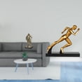 thumbnail image 2 of Escultura De Caballero Europeo, Figura Moderna, Arte Abstracto, Adorno De Escritorio, Estatua Creativa, Decoración Para Entrada, Sala De Estar, Hogar., 2 of 8