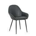 thumbnail image 1 of Plata Import Burson Arm Chair in Black for Dining Area, 1 of 4