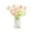 B, variant on YiJuHui 1pcs Mini Car Flower Vase Ornament, Stable Adhesive Console Decor with Simulated Daisies, Safe Glass Material for Car Interior Accessories, Aromatherapy Diffuser and Mood Enhancer