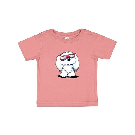 

Inktastic Summertime Maltese Gift Baby Boy or Baby Girl T-Shirt