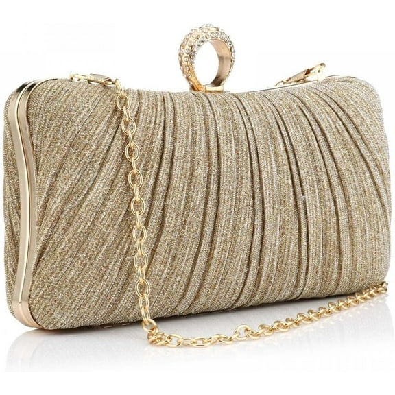 Women Evening Clutch Purses Rhinestone Wedding Clutch Evening Handbag for Formal
