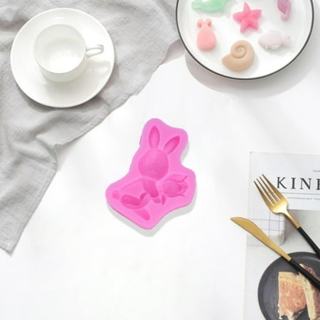 

Easter Rabbit Carrot Silicone Mould Fondant Cake Chocolate Cookie Decorating Mould Cake Tools
