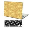 thumbnail image 1 of KSK KAISHEK Hard Shell Case Cover Only Compatible MacBook Air 13" 2010 2011 2012 2013 2014 - 2017 A1369 & A1466 + Black Keyboard Cover, Golden A 3, 1 of 5